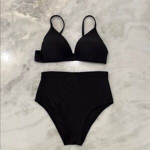 lululemon athletica Black Bikini Set